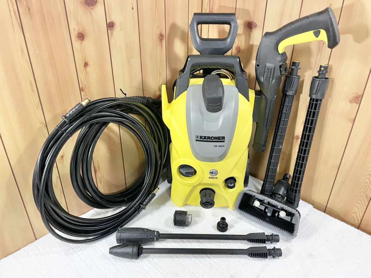 KARCHERケルヒャー高圧洗浄機 K2 サイレント 美品 - その他