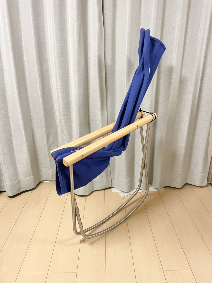 NychairX ニーチェアX ロッキングチェア ナチュラル ブルー 家具