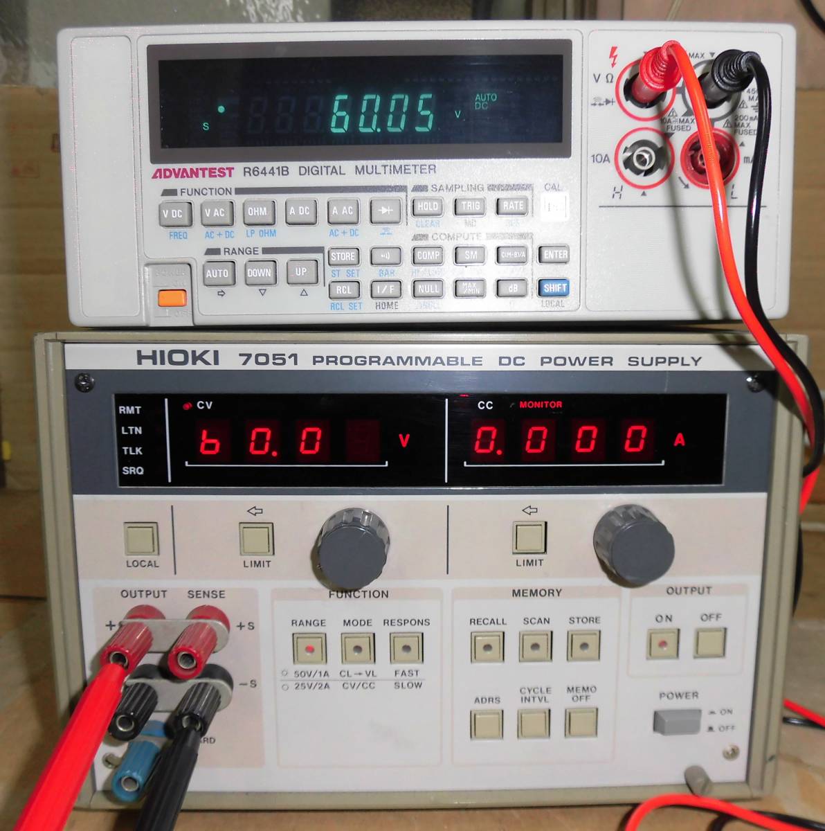 ホビー、カルチャーHIOKI 7051 PROGRAMABLE DC POWER SUPPLY 動作品