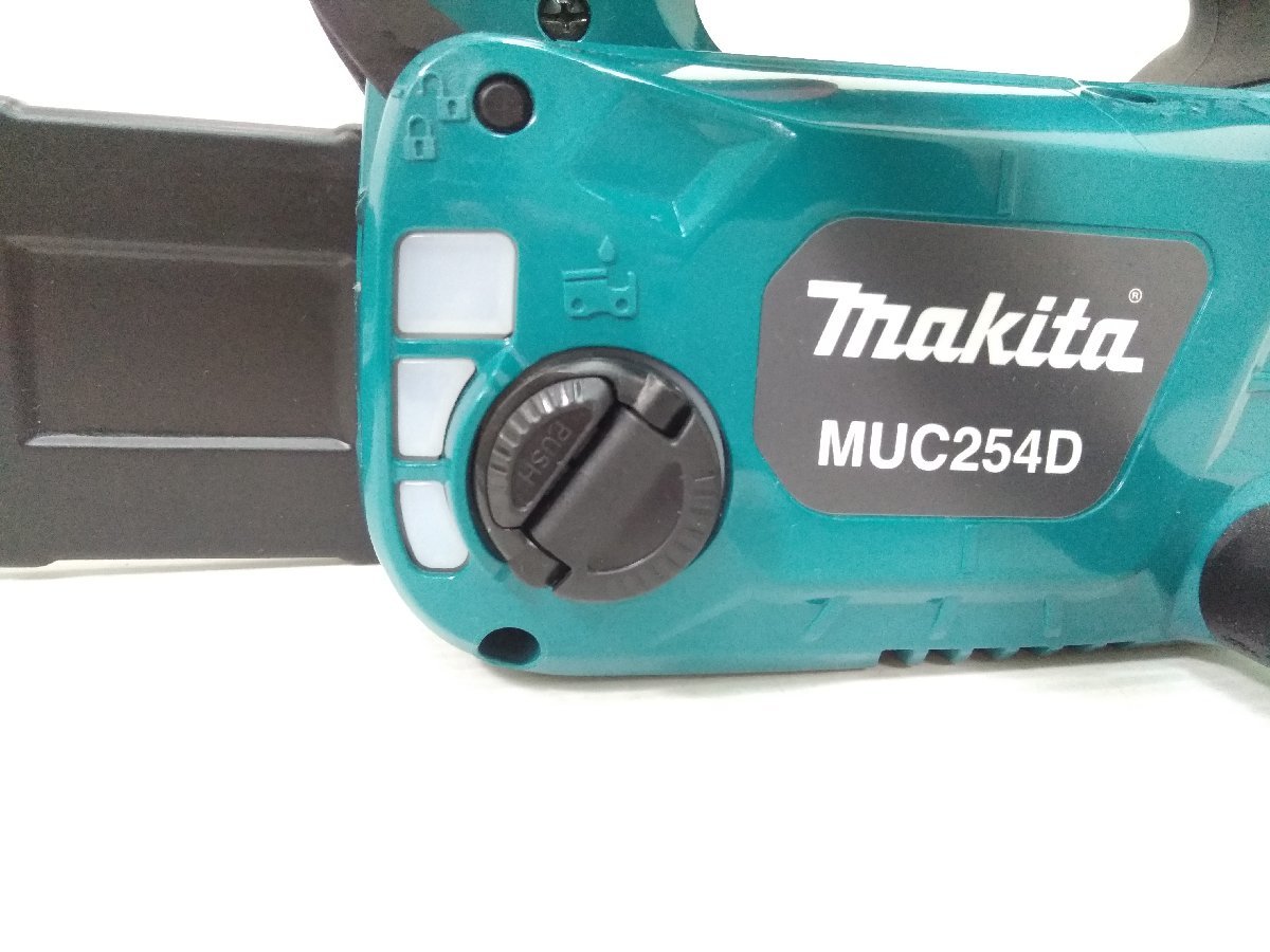 ●【美品】makita マキタ MUC254D 充電式チェンソー 250mm 18V 切断機 電動工具 木工用【20338394】_画像5