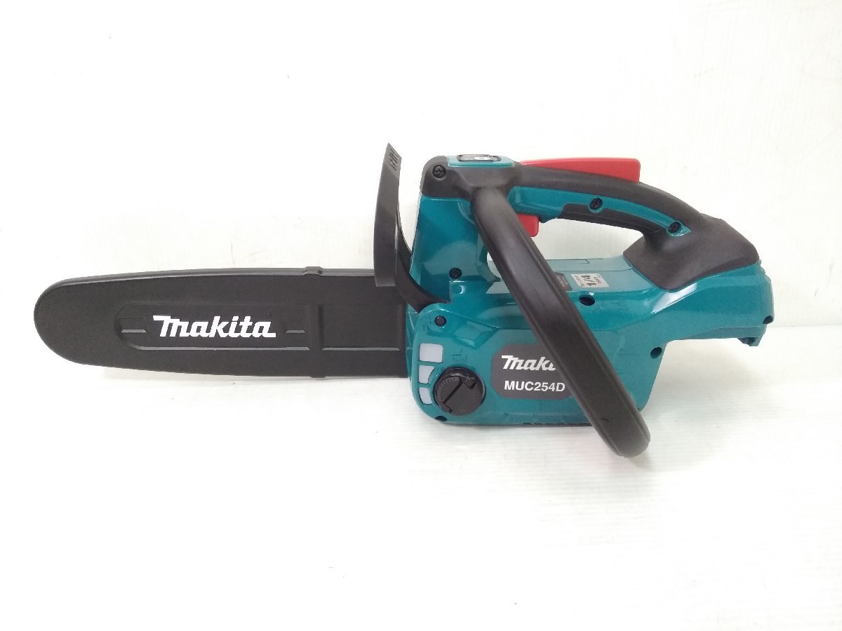 ●【美品】makita マキタ MUC254D 充電式チェンソー 250mm 18V 切断機 電動工具 木工用【20338394】_画像2