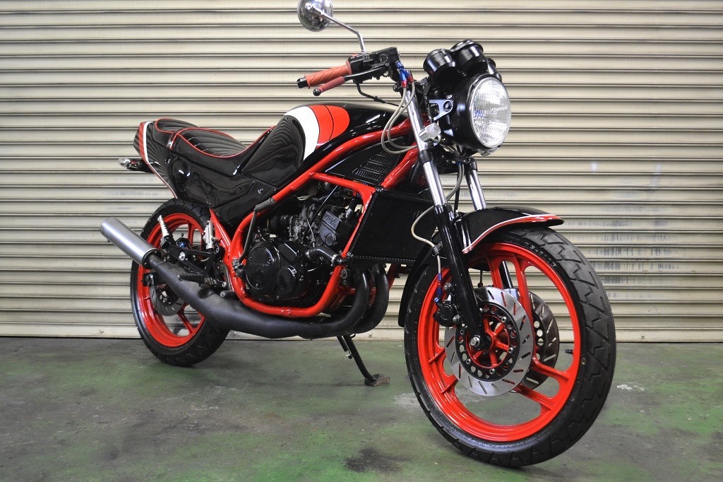 美車 YAMAHA RZ250R 29L キック一発 程度良好 バーハンカスタム 自走