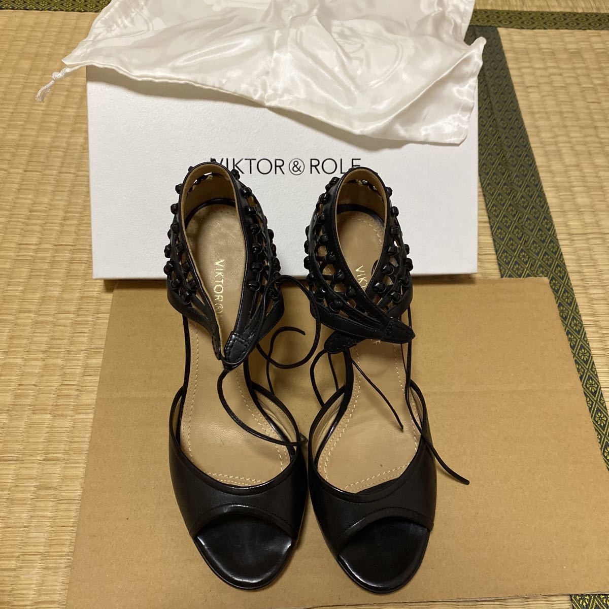 VIKTOR & ROLF Victor & Rolf женский женский туфли-лодочки сандалии чёрный черный каблук открытый tu38 бренд 