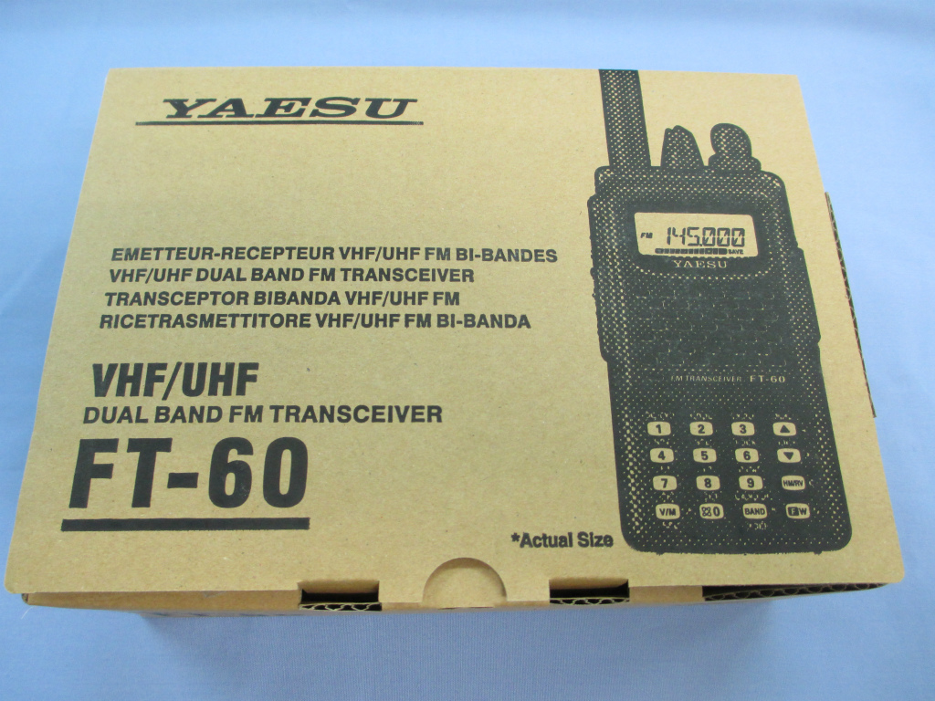 YAESU FT-60 144|430MHz dual band handy transceiver new goods 
