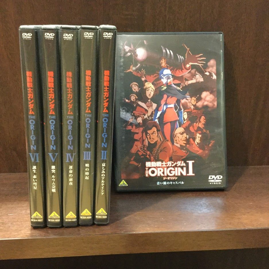 人気 機動戦士ガンダム THE ORIGIN ジ・オリジン 全6巻 DVD - 通販 