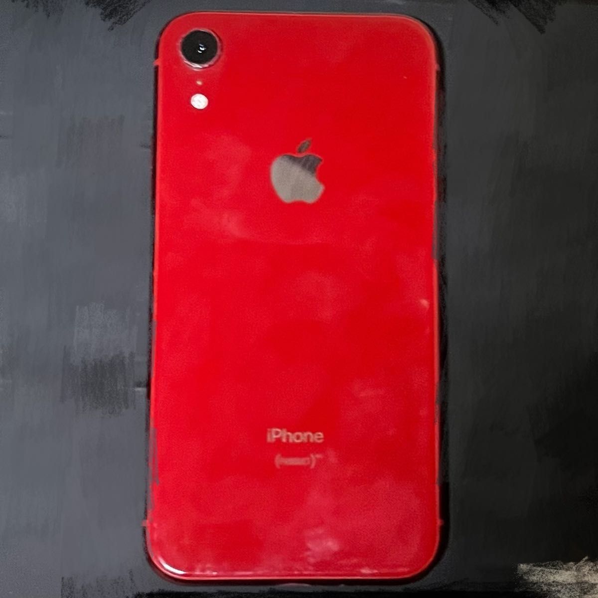 iPhone XR 64GB レッド/バッテリー86%/シムフリー-