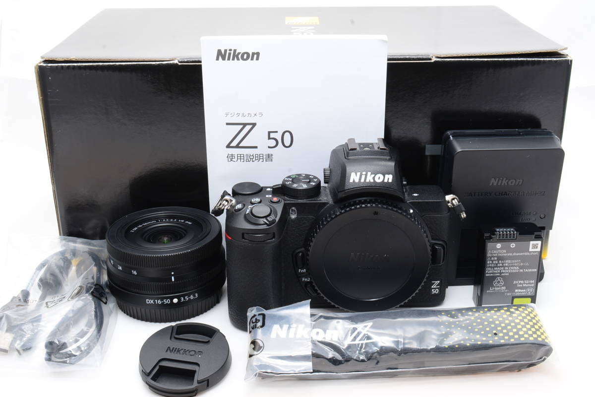 ショット数僅か427☆ ニコン Nikon ミラーレス一眼カメラ Z50 レンズ