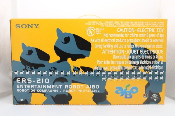 Yahoo!オークション - 本体良品 現状 SONY アイボ ERS-210 Yahoo!オークション - 本体良品 現状 SONY アイボ ERS-210