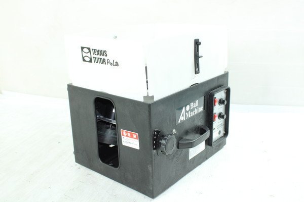 アプローチ テニスボールマシン TENNIS TUTOR Pro Lite PLB バッテリータイプ 首振り機能付き 練習 壁打ち 動作確認のみ 60H27161