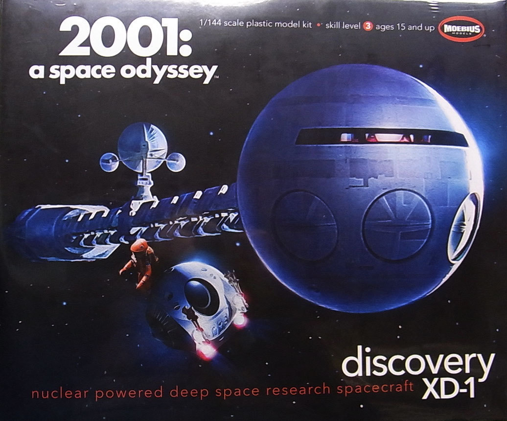 メビウスモデル【discovery XD-1】ディスカバリー号 (1/144スケール) プラモデル / 2001年宇宙の旅_画像1