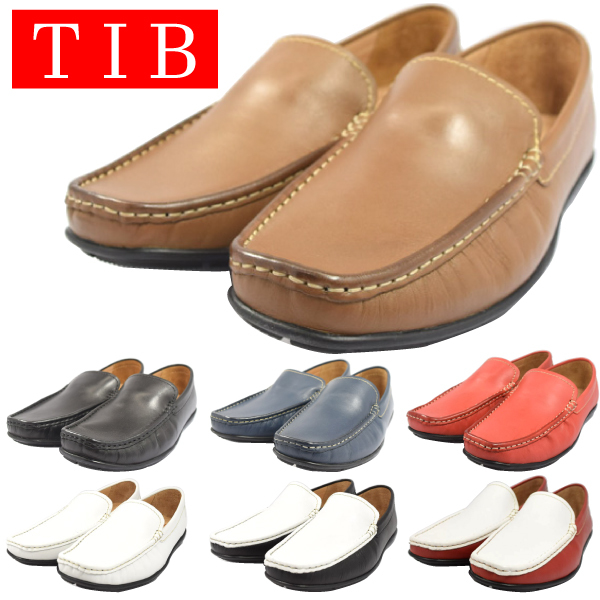 高質 TIB 革靴 メンズ カジュアルシューズ スリッポン 9392 ティーアイビー ▲T.I.B ネイビー (0910010112-na-s255) 25.5cm Navy 25.5cm 高質 TIB 革靴 メンズ カジュアルシューズ スリッポン 9392 ティーアイビー ▲T.I.B ネイビー (0910010112-na-s255) 25.5cm Navy 25.5cm