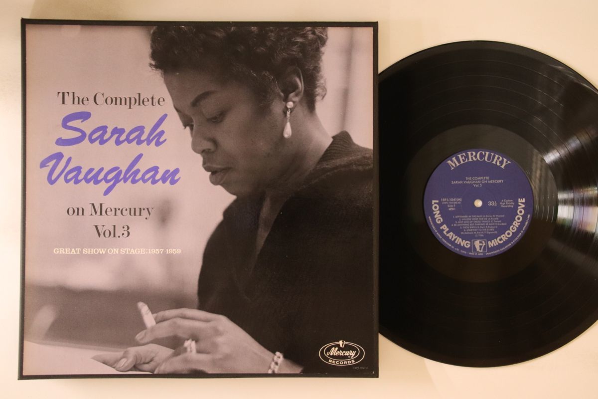 ジャズ一般 6LP Sarah Vaughan Complete Sarah Vaughan On Mercury 18PJ1041 MERCURY Japan /01560