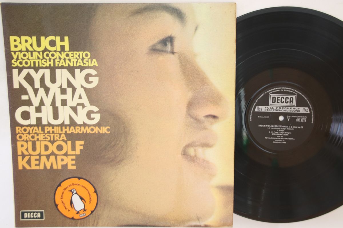 LP Kyung-Wha Chung Max Bruch - Violin Concerto SXL6573 DECCA UK Vinyl /00260_画像1