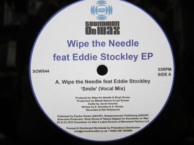 Wipe The Needle Feat Eddie Stockley / EP_画像1