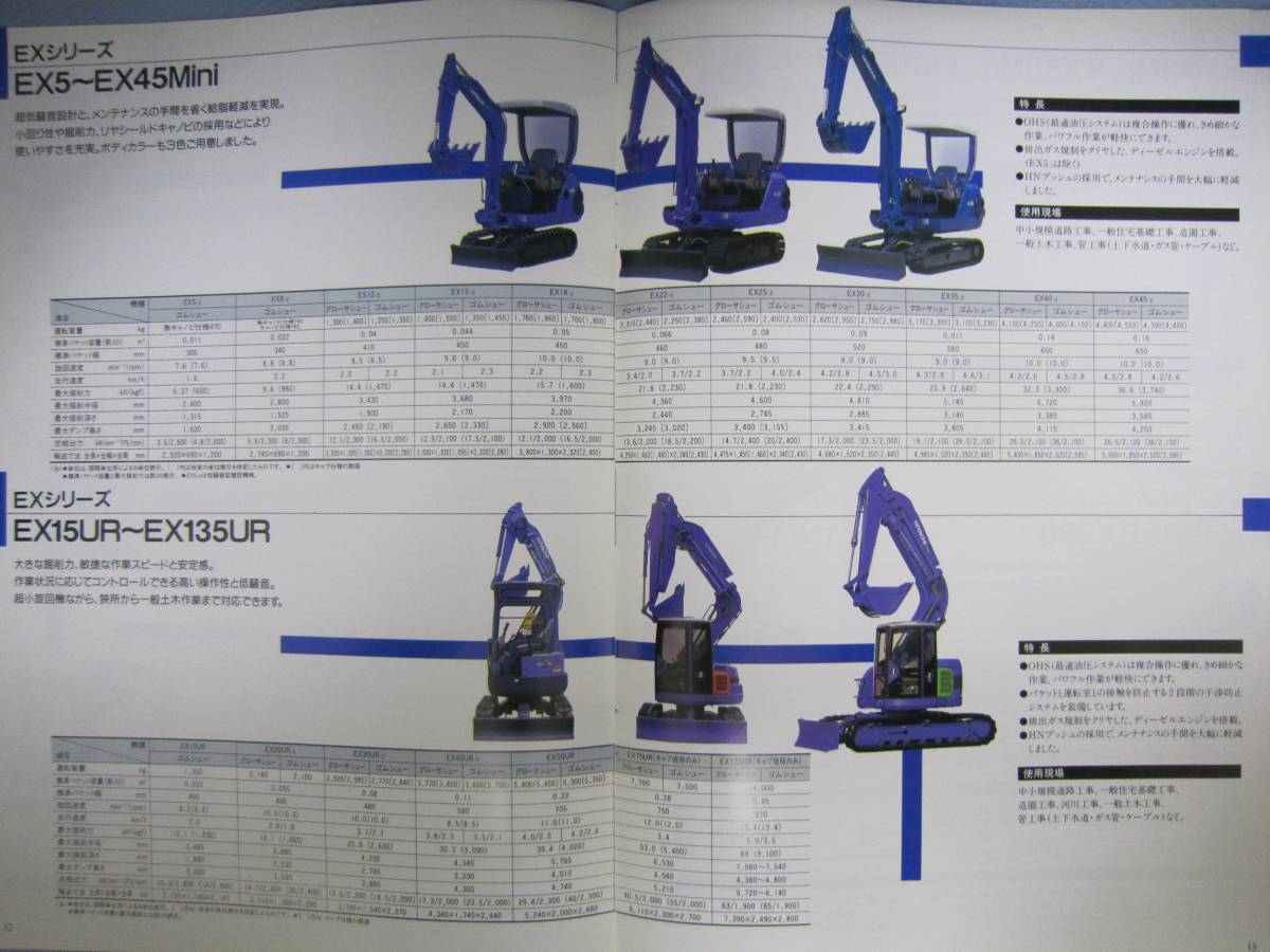 日立建機1996/9道路機械カタログ（19P）_画像5