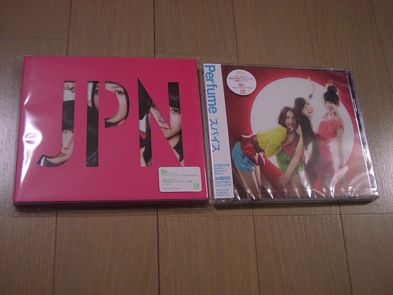 ★即決♪新品♪Perfume♪ＪＰＮ＆スパイス♪初回盤♪２枚セット★_画像1