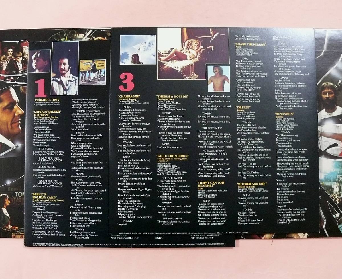 LP record / original soundtrack record [ Tommy /TOMMY]2 sheets set 