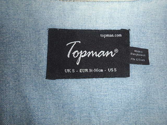 ★Topman トップマン〓長袖デニムシャツ〓Sの画像3