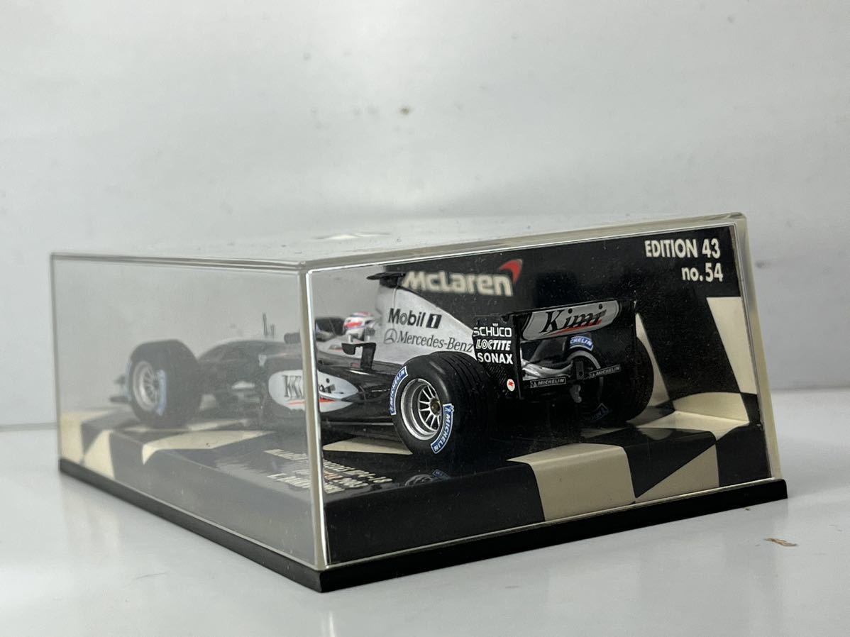 1円〜 ミニチャンプス 1/43 K.RAIKKONEN マクラーレン 1円〜 ミニチャンプス 1/43 K.RAIKKONEN マクラーレン