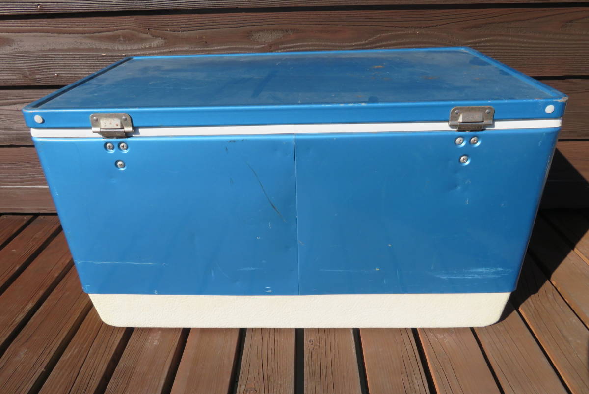 70*s Coleman Coleman cooler-box outdoor camp Vintage America USA(A-148)