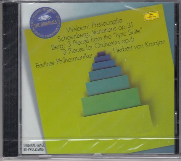 [CD/Dg]ウェーベルン:管弦楽のためのパッサカグリア他/H.v.カラヤン&ベルリン・フィルハーモニー管弦楽団 1972-74_画像1