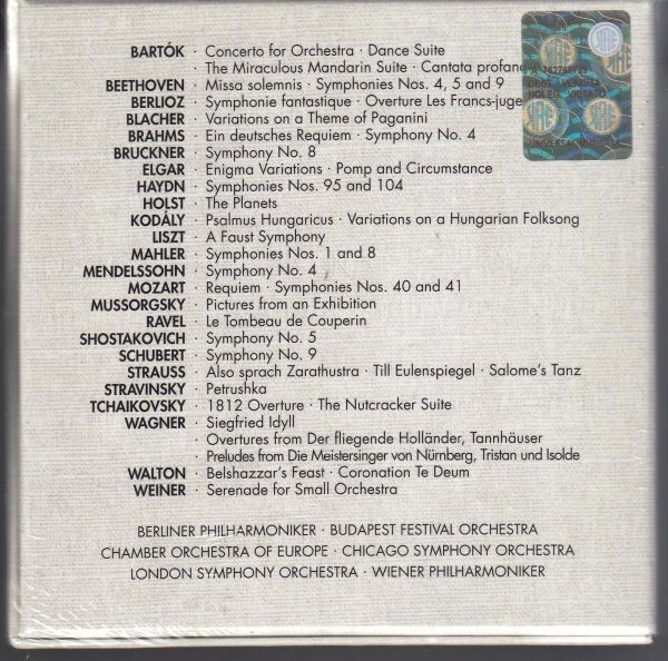 [25CD/Decca]ブルックナー:交響曲第8番他/S.ショルティ&ウィーン・フィルハーモニー管弦楽団 1966他_画像2