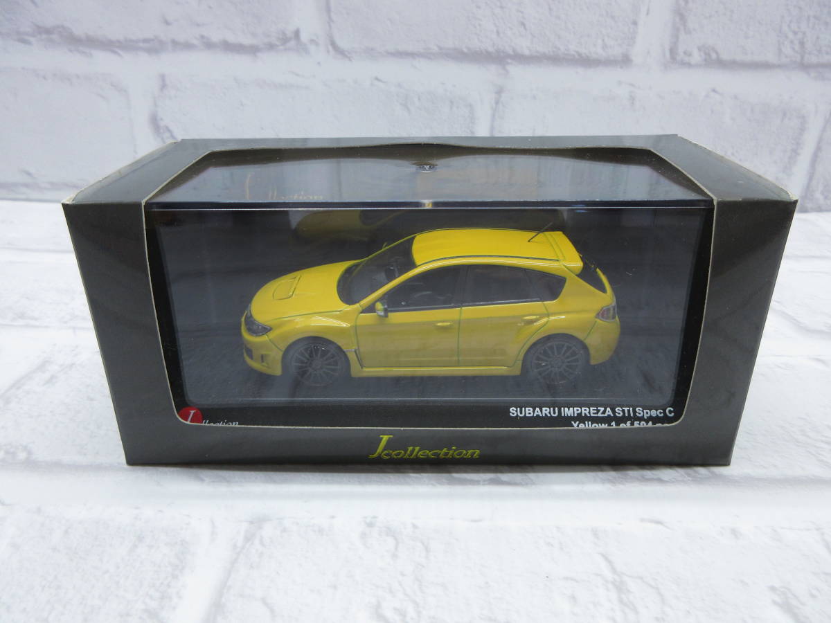 ミニカー 1/43 京商 Jコレクション スバル インプレッサ WRX STI ミニカー 1/43 京商 Jコレクション スバル インプレッサ WRX STI