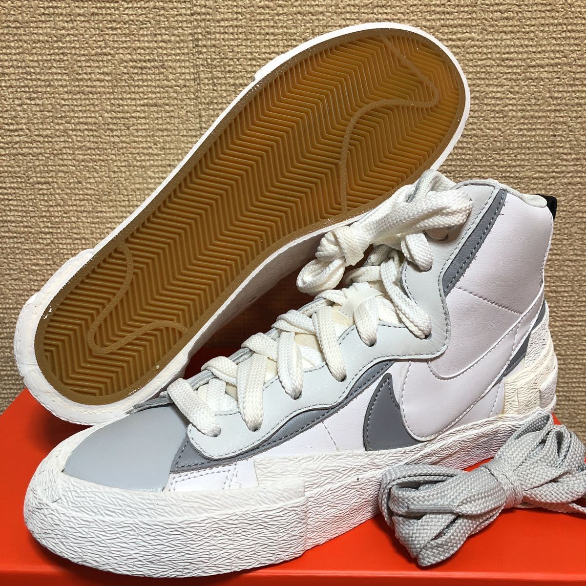 オックスフォードブルー NIKE×sacai ブレーザーMID 27cm - 通販 ...