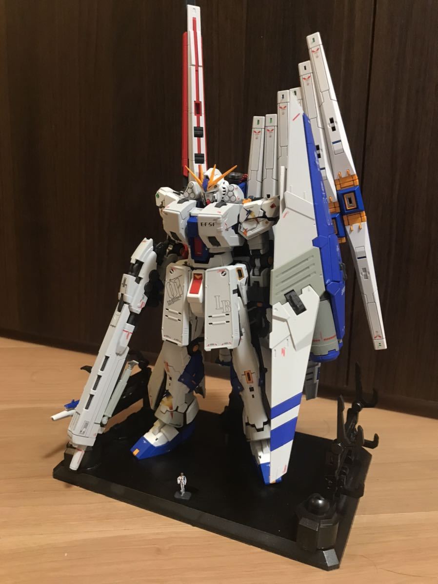 全塗装改修 RG νガンダム H.W.S 仕様 RX-93 FF メタルパーツ多数使用