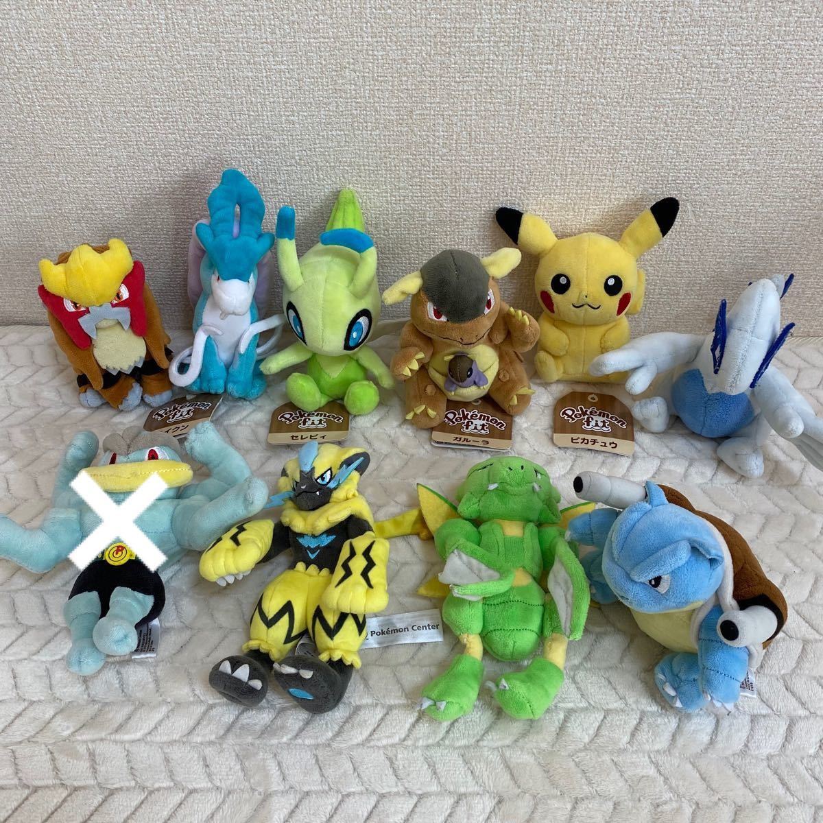 ポケモン ポケモンfit ポケモンセンター ぬいぐるみ まとめ売り-