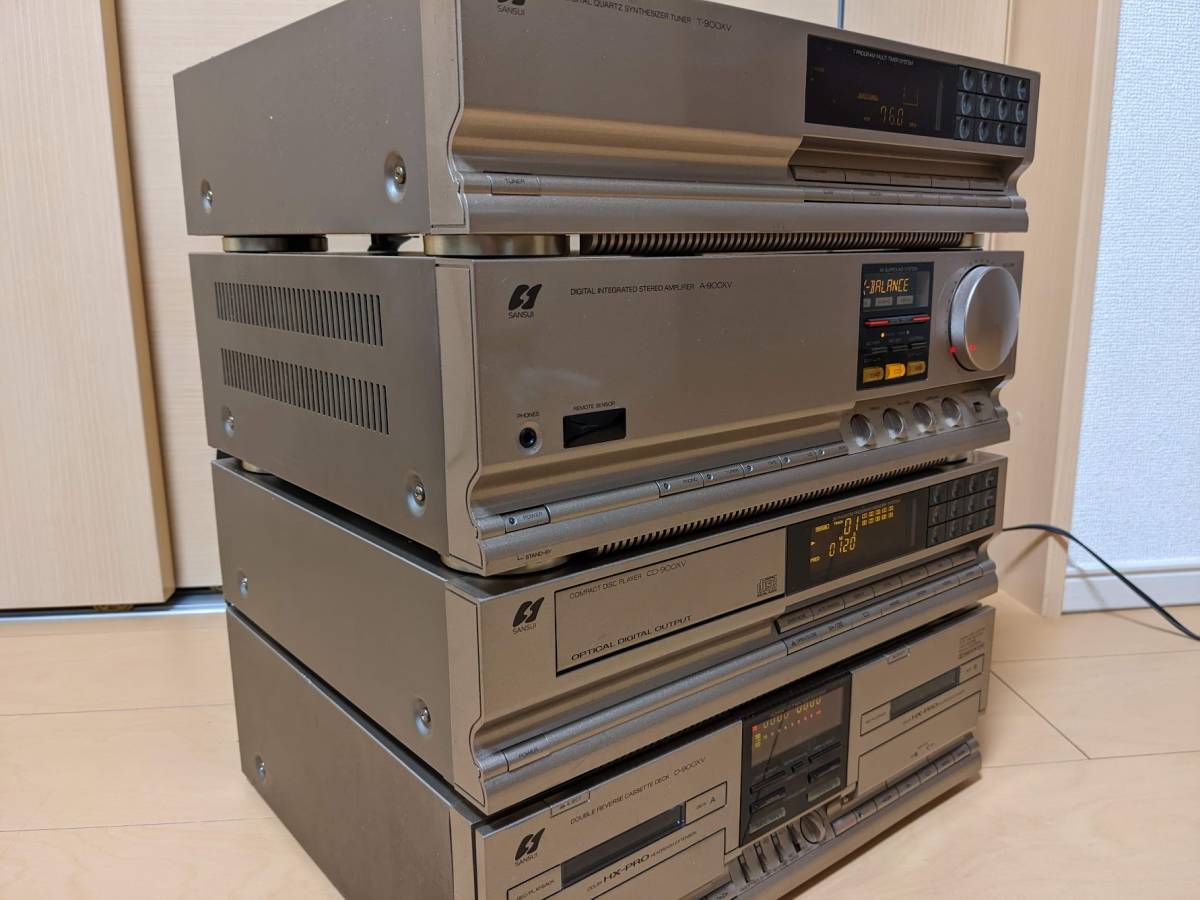 SANSUI システムコンポ BAR7 XD7 ジャンク品 P-900XD/G-900XD/T SANSUI システムコンポ BAR7 XD7 ジャンク品 P-900XD/G-900XD/T