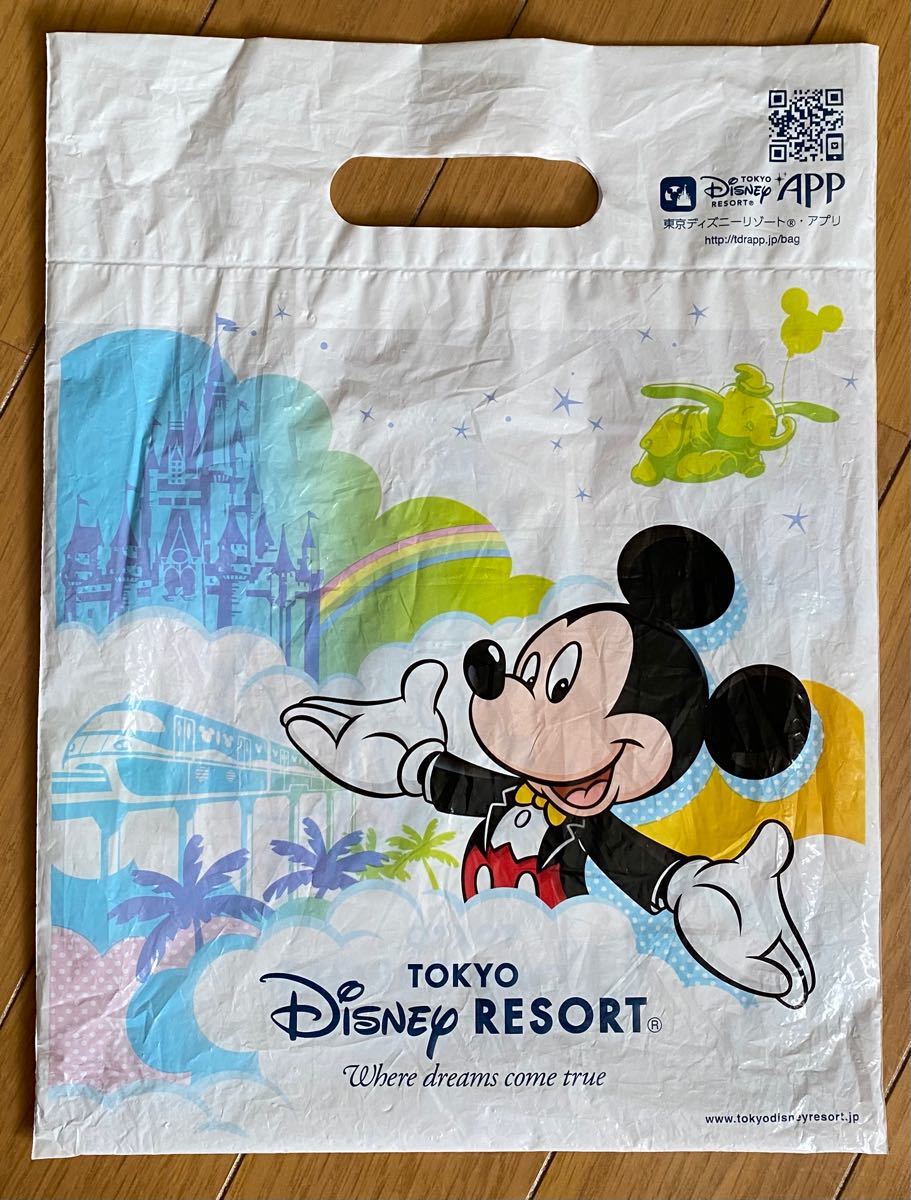 Disney お土産袋　ディズニー  ディズニーランド  ディズニーシー  ショッパー ショップ袋 ミッキーミニー