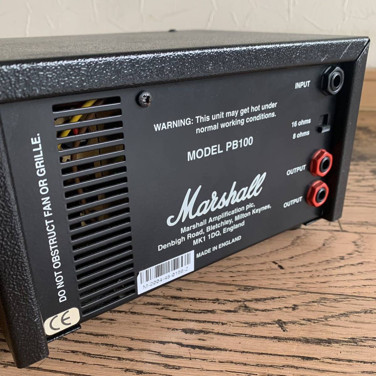 オリジナルデザイン手作り商品 Marshall マーシャル PB100