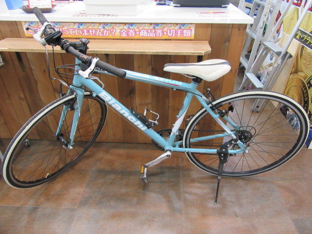 ◇Bianchi ROMA2 クロスバイク ビアンキ ローマ2 チェレステ 700×28C