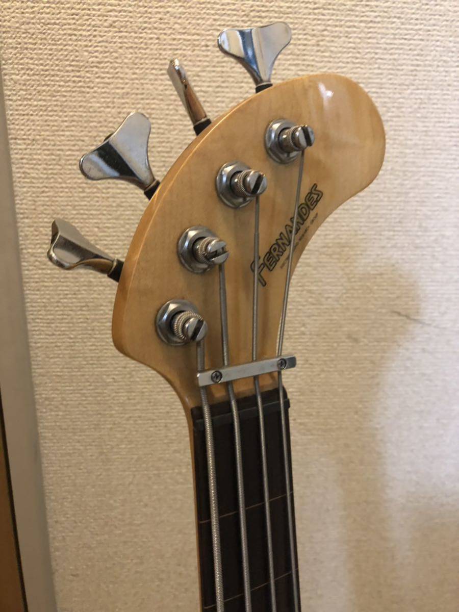 フェルナンデス ZO-3ベース PIE-ZO フレットレス enot.in.ua