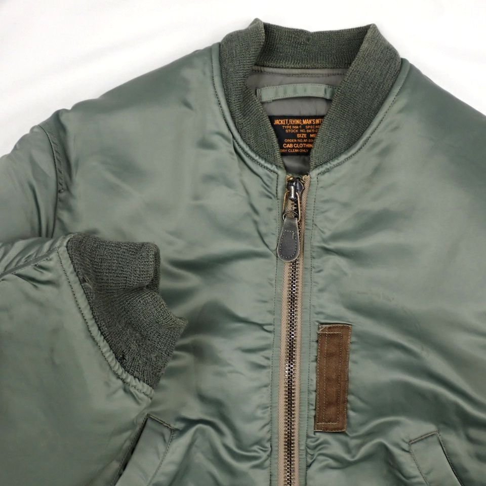 ma-1 cab clothing Mサイズ 初期 復刻 素晴らしい品質 www