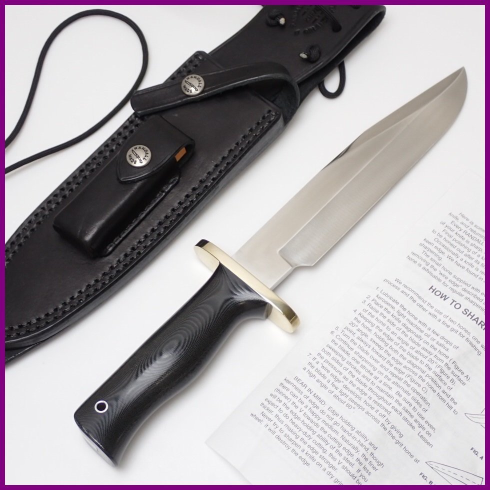 ☆未使用 Randall Made Knives/ランドール M14 ナイフ 全長約 ☆未使用 Randall Made Knives/ランドール M14 ナイフ 全長約