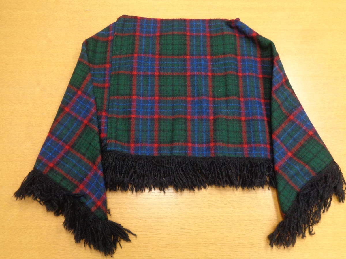 半額以下！ 定価 ¥29,800 USA製 Johnson Woolen Mills ジョンソン・ウォーレン・ミルズ 特注 PONCHO_画像1