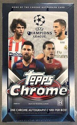 Topps Chrome UEFA Champions League 2019-20 未開封ボックス 未開封