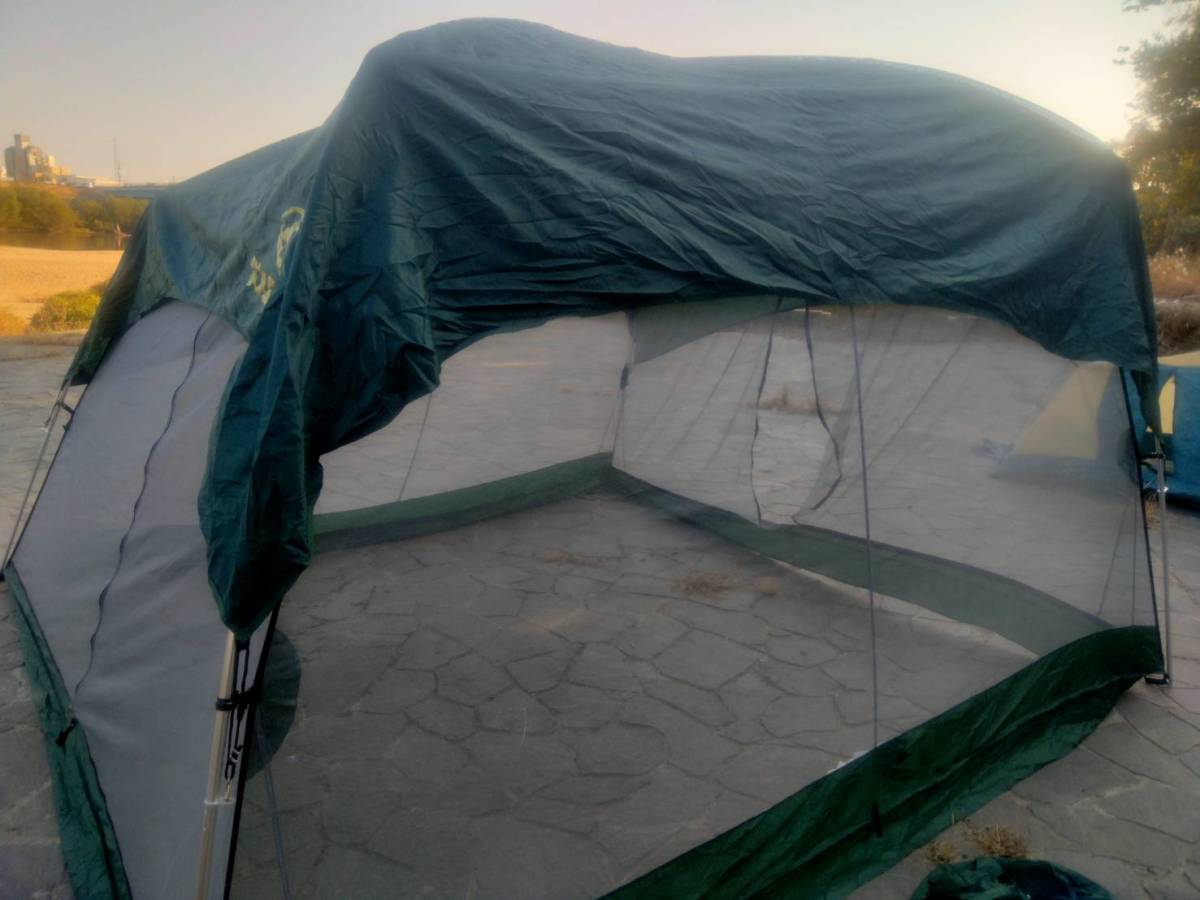 アウトドア テント/タープ SOUTH FIELD サウスフィールド ４～５人用 ドーム型スクリーンテント 送料無料