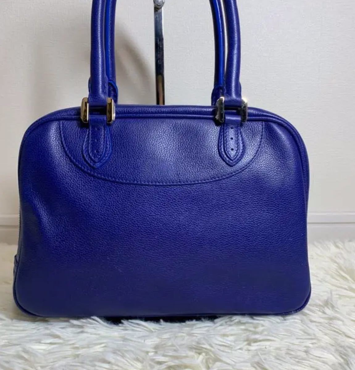 トップシークレット 極美品 モラビト ハンドバッグ ブルー - 通販