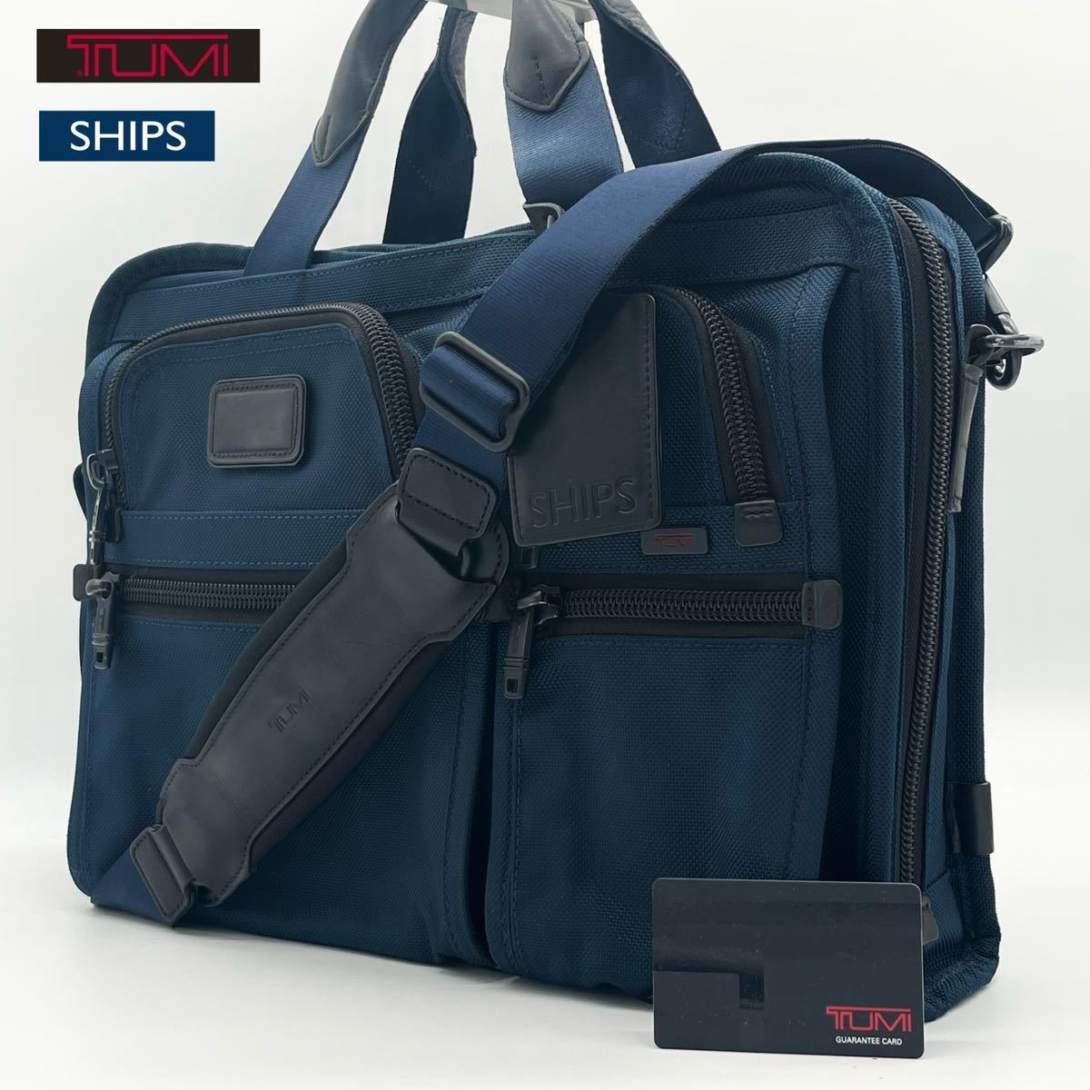 柔らかい TUMI SHIPS別注 トゥミ シップス 26108NVS - 通販