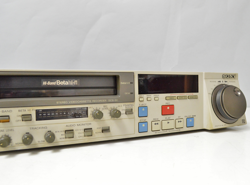 録音/再生確認済み SONY/ソニー 業務用/高級ベータデ... - ヤフオク!