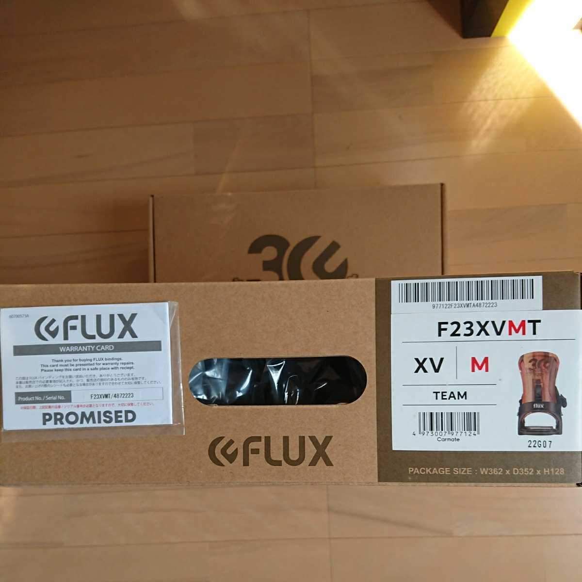 お気にいる】 FLUX フラックス スノーボードバインディング XV f23xvmt