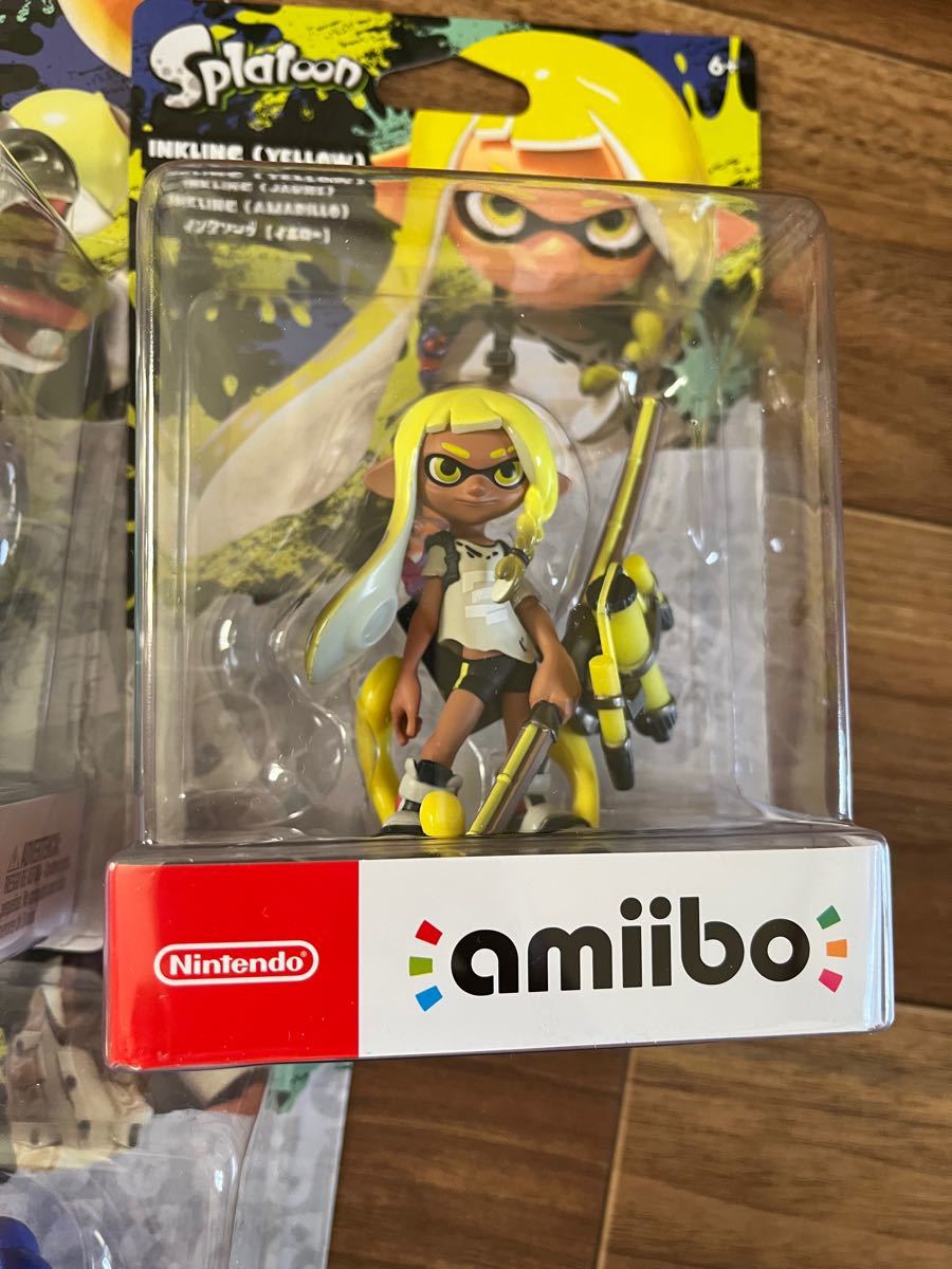 新品未開封☆amiibo 3点セット（スプラトゥーンシリーズ） Splatoon Nintendo Switch