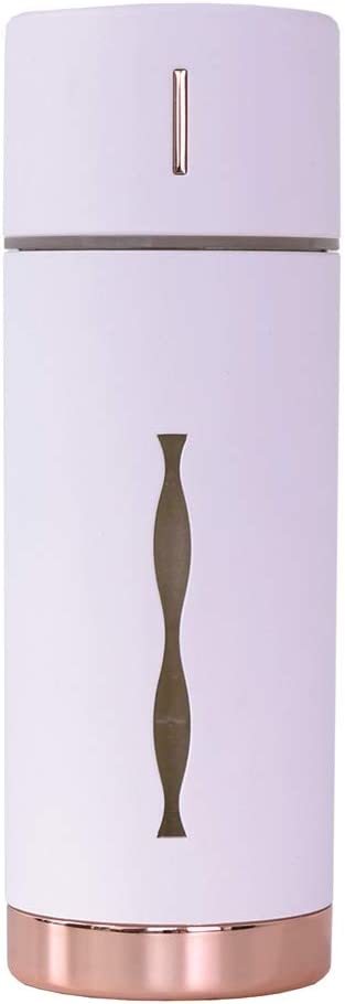 東洋ケース 加湿器MINI HUMIDIFIER ルビン ピュアホワイト 5.4×5.4×15.2c(中古品)
