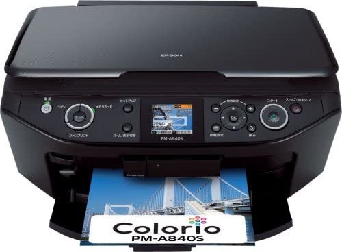 EPSON MultiPhoto Colorio EpsonColor対応 6色染料インク フォト複合機 PM-(中古品)