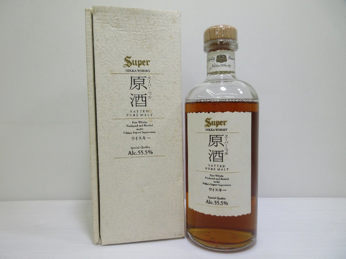スーパーニッカ 原酒 バテッド ピュアモルト Super NIKKA WHISKY