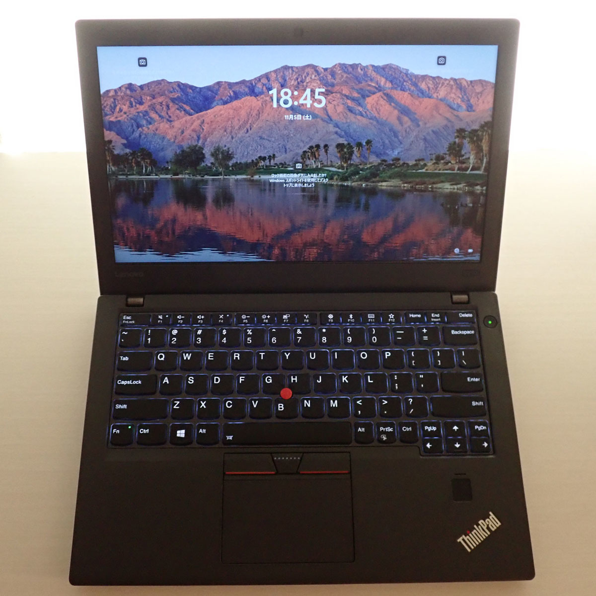 タッチパネル対応】Lenovo ThinkPad X270 Core i7-6600U RAM16GB