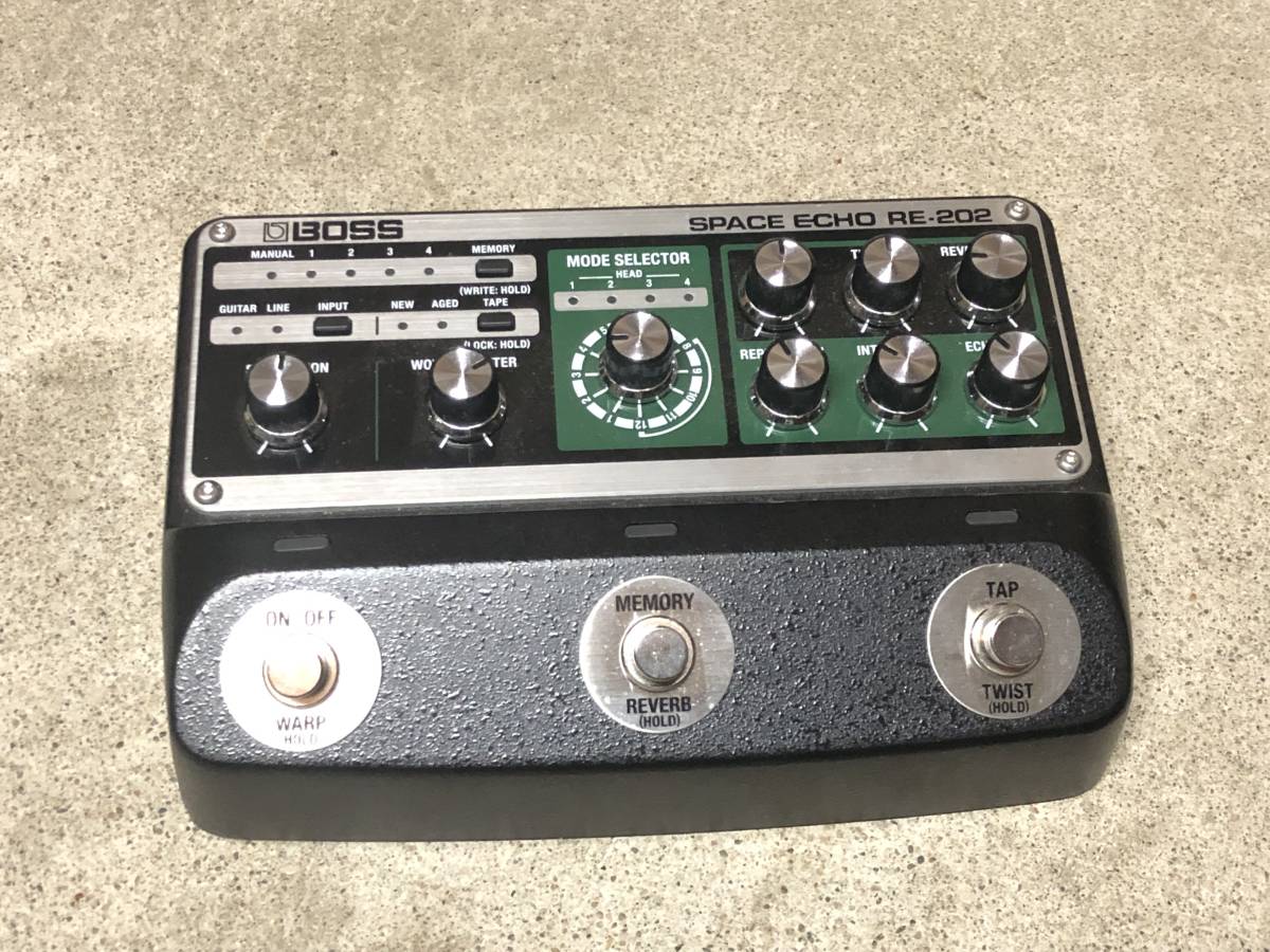 BOSS RE-202 Space Echo スペースエコー エコー ディレイ リバーブ